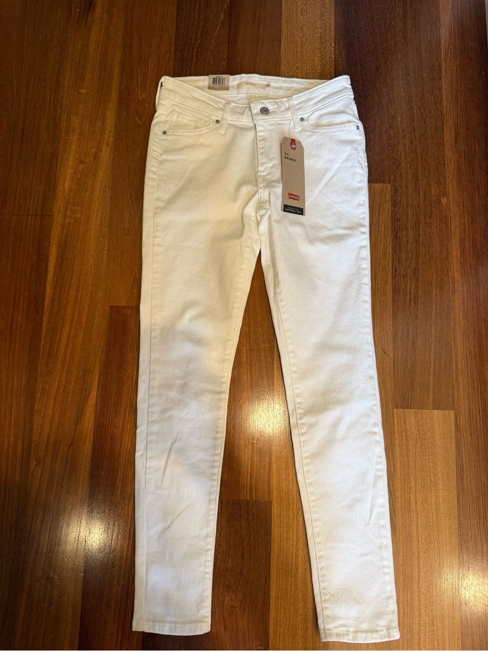 Levi’s White Jeans